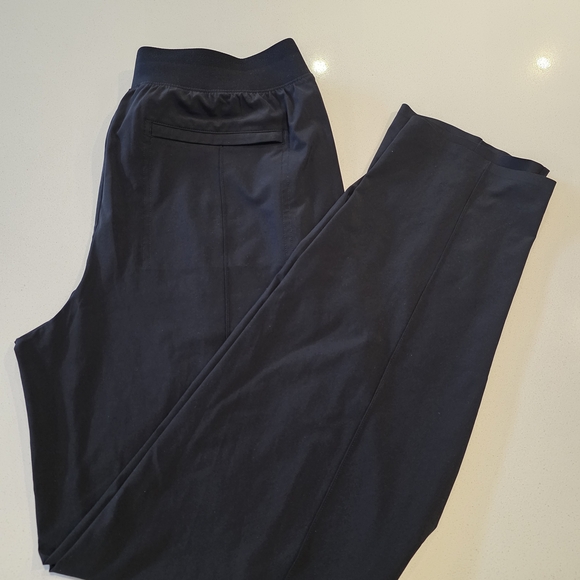 Athleta Vienna Slim Pants Black Size 8 Work Career Stretch - Picture 2 of 13